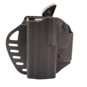 Hogue Appendix Holsters ARS Stage 1 Carry Officer Model 1911 Left Hand Holster CF Weave Black 52943