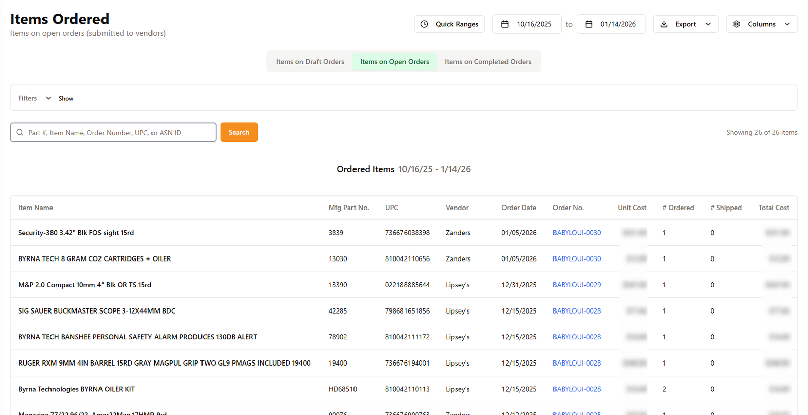 Reporting - pricecomparehub-com-org-baby-louies-guns-dashboard-01-14-2026_12_47_PM Reporting - pricecomparehub-com-org-baby-louies-guns-dashboard-01-14-2026_12_47_PM